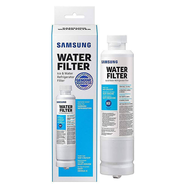 1 Pack DA29-00020B Samsung HAF-CIN/EXP Refrigerator Water Filter